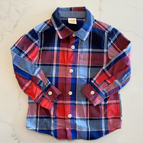 Gymboree Plaid Buttoned Shirt - Picture 1 of 3